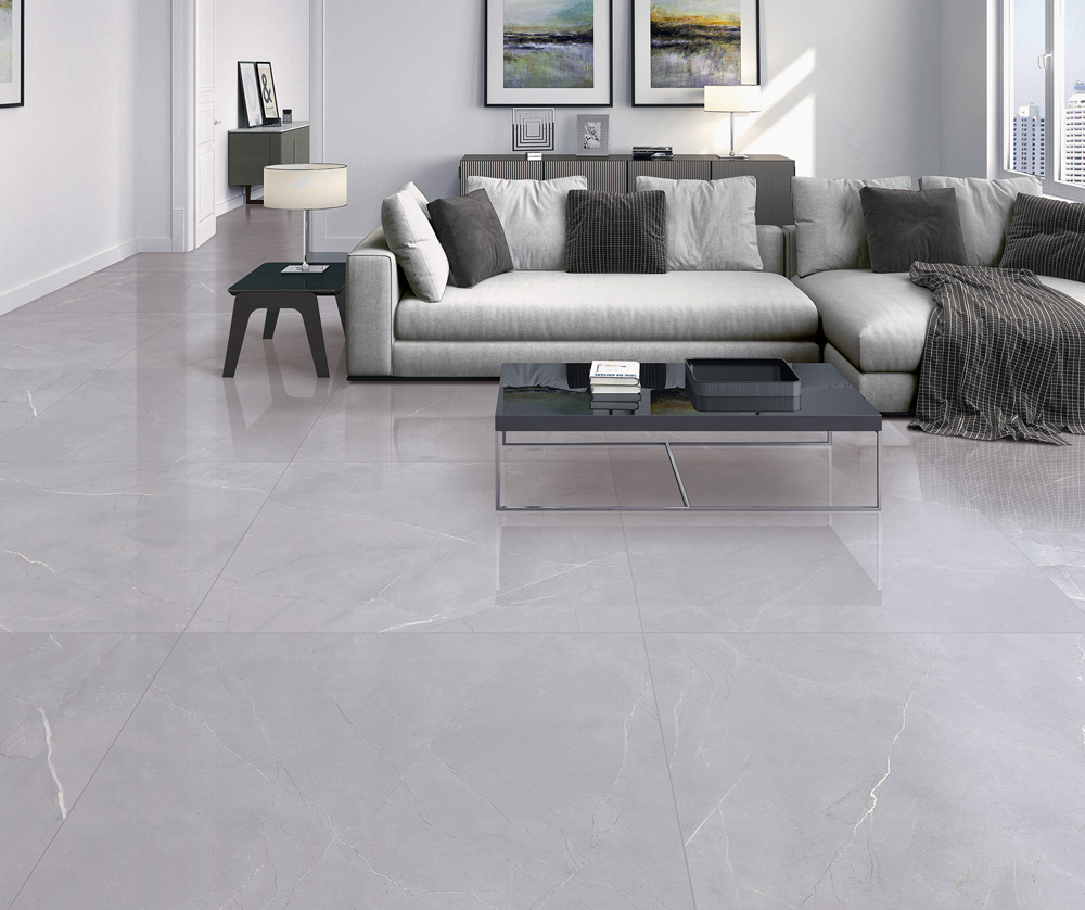 客厅大理石瓷砖,高级感瞬间提升3